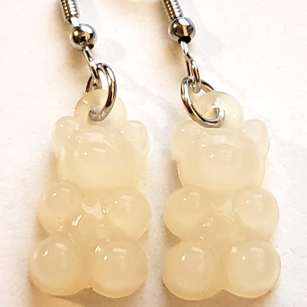 Resin Gummy Bear Earrings